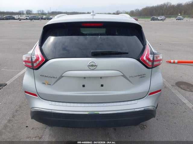 5N1AZ2MH2JN196514 Nissan Murano Platinum
