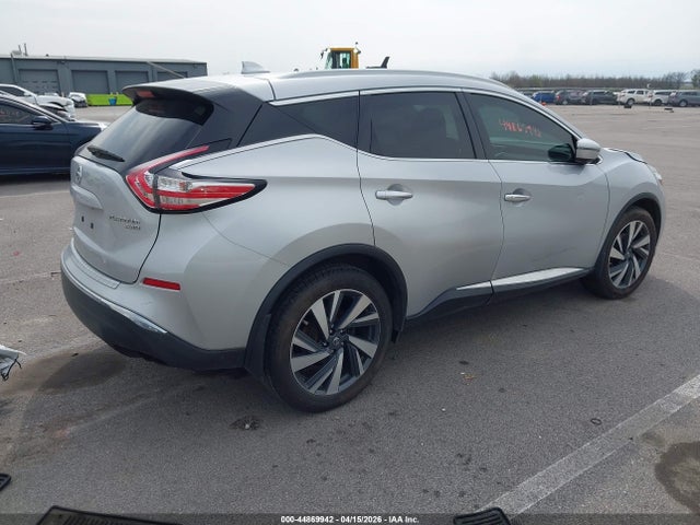 5N1AZ2MH2JN196514 Nissan Murano Platinum