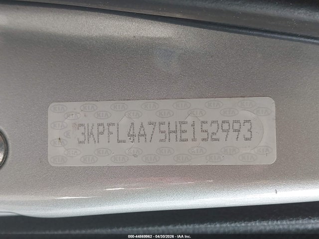 3KPFL4A75HE152993 KIA FORTE LX