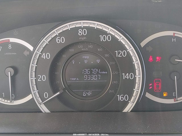 1HGCR2F80EA266830 Honda Accord Ex-l