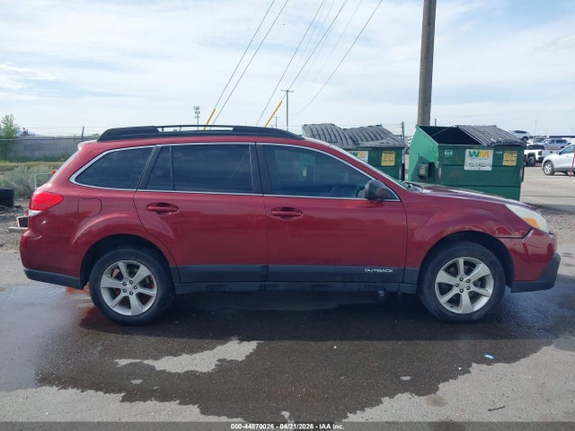 44870026 :رقم المزاد ، 4S4BRBAC3E3259554 vin ، 2014 Subaru Outback 2.5i مزاد بيع