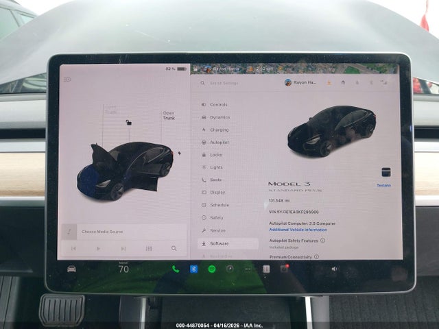 Tesla Model 3 Long Range/mid Range/standard Range/standard Range Plus 2019 5YJ3E1EA0KF296969 Image 19