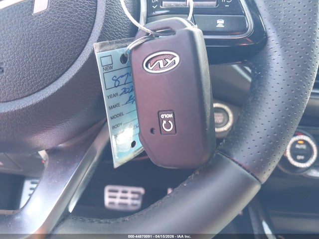 2022 Kia Forte Gt-line მანქანა იყიდება აუქციონზე, vin: 3KPF54AD5NE501470, აუქციონის ნომერი: 44870091