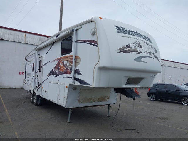 44870147 :رقم المزاد ، 4YDF3072974701726 vin ، 2007 Keystone Rv Montana Fifth Wheel مزاد بيع