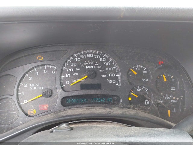 2003 Chevrolet Avalanche 1500 მანქანა იყიდება აუქციონზე, vin: 3GNEC13T33G102523, აუქციონის ნომერი: 44870169