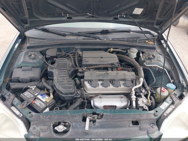 Aukcja sprzedaży 2002 Honda Civic Lx, vin: 1HGES16532L015426, numer aukcji: 44870180