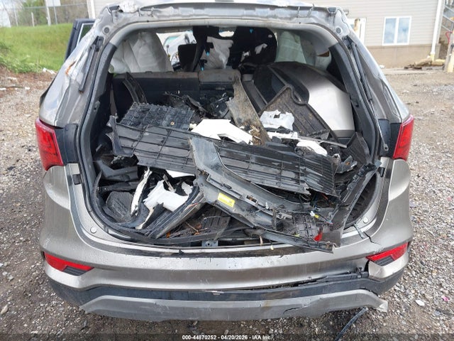 44870252 :رقم المزاد ، 5XYZT3LB4HG391575 vin ، 2017 Hyundai Santa Fe Sport 2.4l مزاد بيع