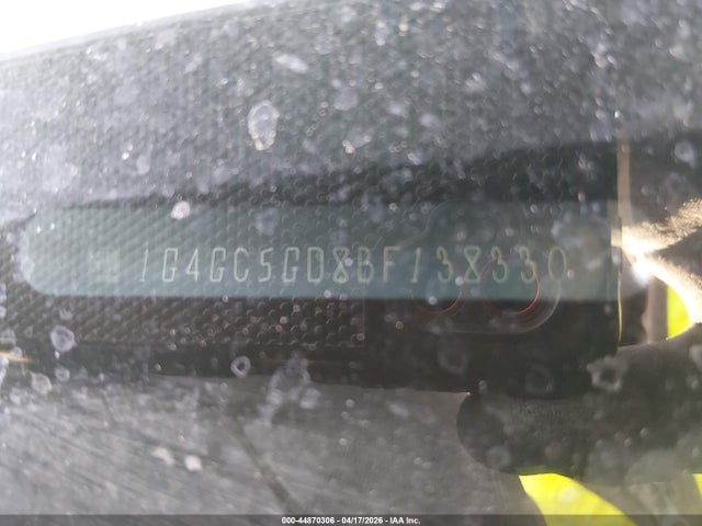Продаж на аукціоні авто 2011 Buick Lacrosse Cxl, vin: 1G4GC5GD8BF138330, номер лоту: 44870306
