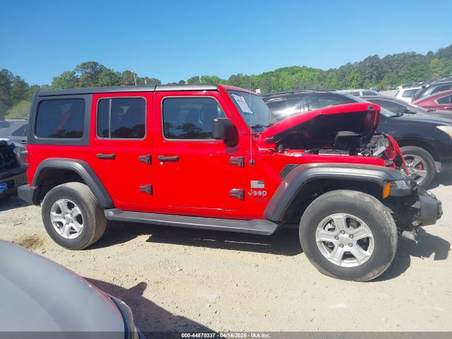 Aukcja sprzedaży 2019 Jeep Wrangler Unlimited Sport S 4x4, vin: 1C4HJXDGXKW583211, numer aukcji: 44870337