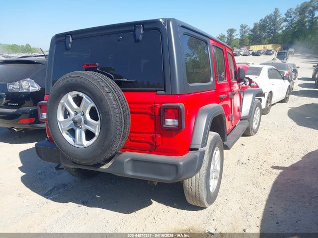 Aukcja sprzedaży 2019 Jeep Wrangler Unlimited Sport S 4x4, vin: 1C4HJXDGXKW583211, numer aukcji: 44870337
