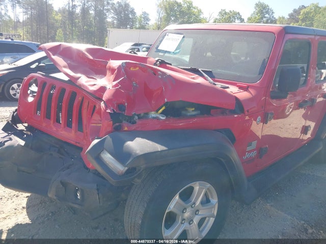 Aukcja sprzedaży 2019 Jeep Wrangler Unlimited Sport S 4x4, vin: 1C4HJXDGXKW583211, numer aukcji: 44870337