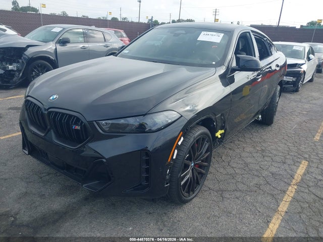 2026 Bmw X6 M60i მანქანა იყიდება აუქციონზე, vin: 5UX43EX08T9158497, აუქციონის ნომერი: 44870376