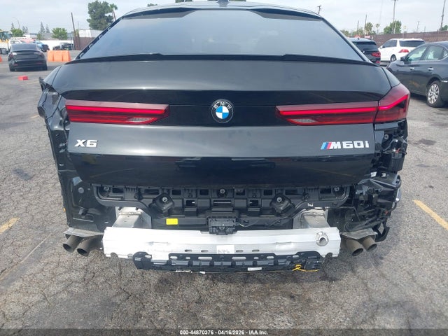 2026 Bmw X6 M60i მანქანა იყიდება აუქციონზე, vin: 5UX43EX08T9158497, აუქციონის ნომერი: 44870376