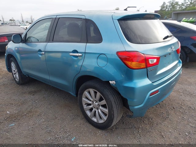 44870403 :رقم المزاد ، JA4AP4AU7CZ002525 vin ، 2012 Mitsubishi Outlander Sport Se مزاد بيع