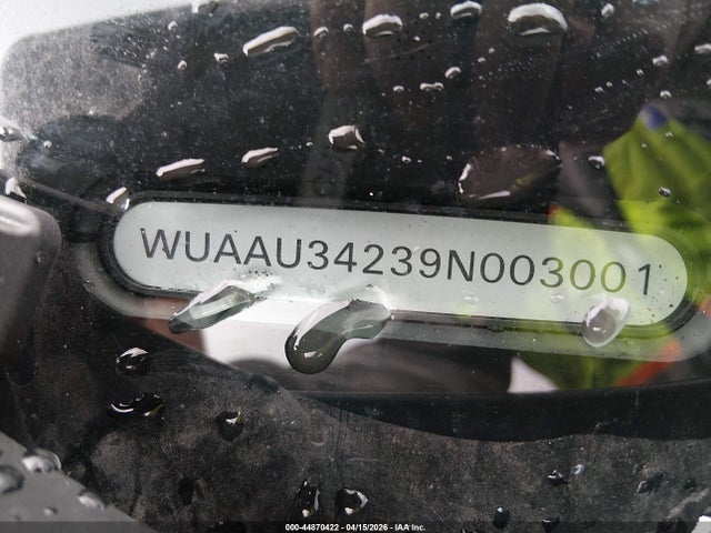 2009 Audi R8 4.2 მანქანა იყიდება აუქციონზე, vin: WUAAU34239N003001, აუქციონის ნომერი: 44870422