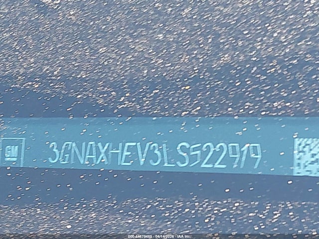 3GNAXHEV3LS522919 Chevrolet Equinox Fwd Ls