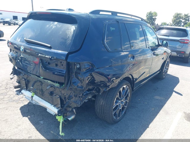 2024 Bmw X7 Xdrive40i მანქანა იყიდება აუქციონზე, vin: 5UX23EM09R9V53762, აუქციონის ნომერი: 44870498