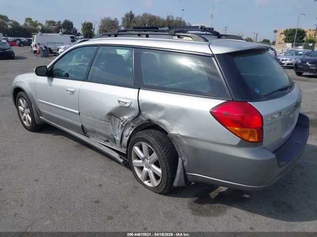 Продаж на аукціоні авто 2006 Subaru Outback 2.5i Limited, vin: 4S4BP62C067312474, номер лоту: 44870521