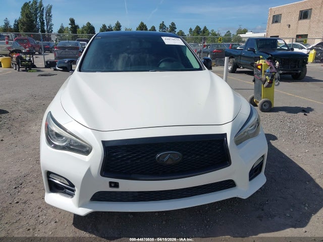 2016 Infiniti Q50 3.0t Red Sport 400 მანქანა იყიდება აუქციონზე, vin: JN1FV7ARXGM451878, აუქციონის ნომერი: 44870535