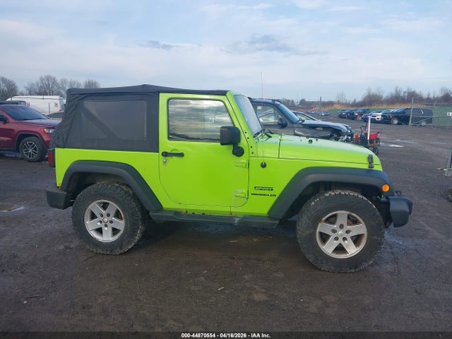 Aukcja sprzedaży 2013 Jeep Wrangler Sport, vin: 1C4AJWAGXDL510005, numer aukcji: 44870554