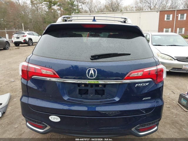 44870727 :رقم المزاد ، 5J8TB4H54GL023600 vin ، 2016 Acura Rdx Technology   Acurawatch Plus Packages/technology Package مزاد بيع