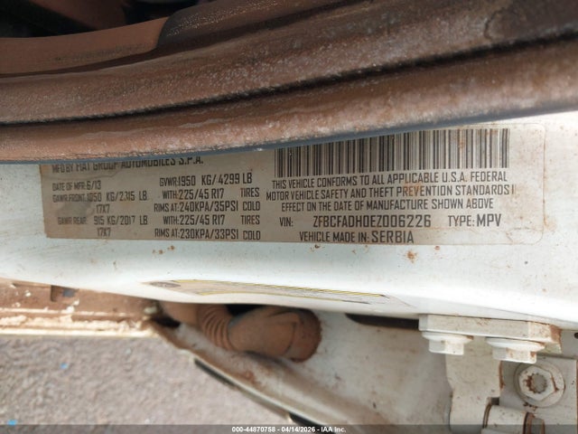 2014 FIAT 500L ZFBCFADH0EZ006226 Photo 8