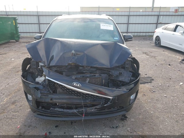2015 Kia Sedona Ex მანქანა იყიდება აუქციონზე, vin: KNDMC5C12F6047420, აუქციონის ნომერი: 44870765