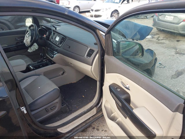2015 Kia Sedona Ex მანქანა იყიდება აუქციონზე, vin: KNDMC5C12F6047420, აუქციონის ნომერი: 44870765