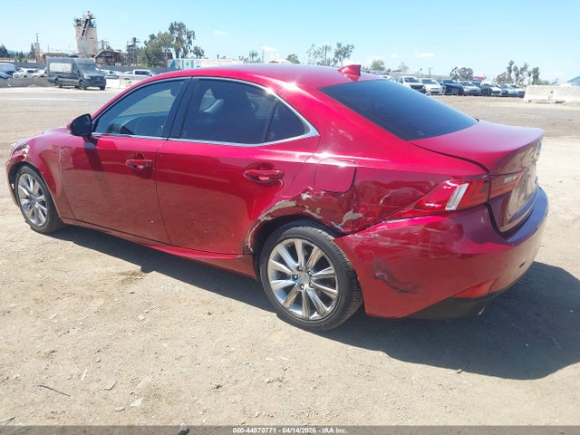 Продажа на аукционе авто 2015 Lexus Is 250, vin: JTHBF1D21F5061764, номер лота: 44870771
