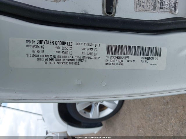 Продаж на аукціоні авто 2014 Dodge Charger Se, vin: 2C3CDXBG8EH243275, номер лоту: 44870853