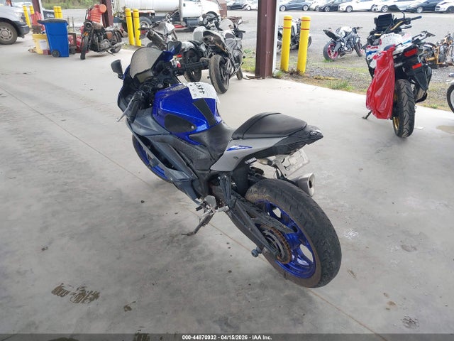 44870932 :رقم المزاد ، MH3RH18Y6LK004189 vin ، 2020 Yamaha Yzfr3 A مزاد بيع