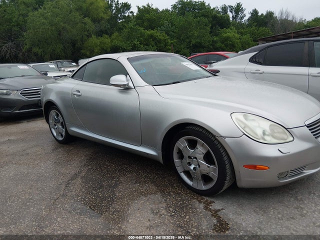 2004 Lexus Sc 430 მანქანა იყიდება აუქციონზე, vin: JTHFN48Y340055589, აუქციონის ნომერი: 44871003