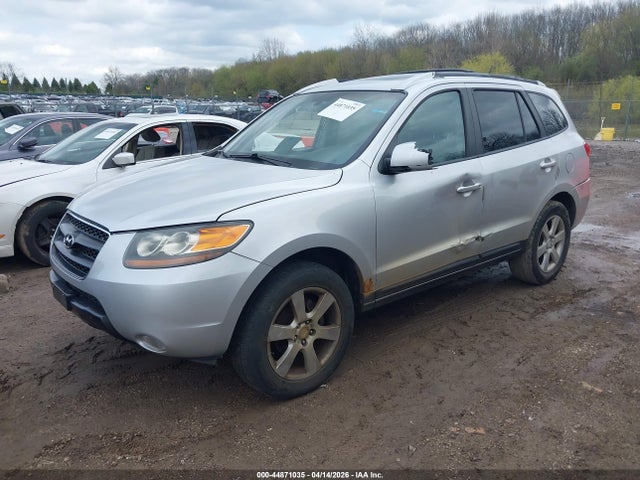 2007 Hyundai Santa Fe Limited/se მანქანა იყიდება აუქციონზე, vin: 5NMSH13E67H098783, აუქციონის ნომერი: 44871035