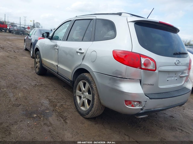 2007 Hyundai Santa Fe Limited/se მანქანა იყიდება აუქციონზე, vin: 5NMSH13E67H098783, აუქციონის ნომერი: 44871035