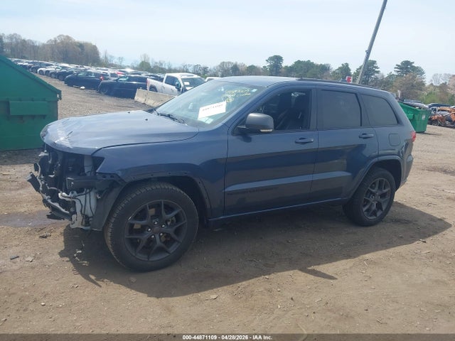2021 Jeep Grand Cherokee 80th Anniversary 4x4 მანქანა იყიდება აუქციონზე, vin: 1C4RJFBG7MC580160, აუქციონის ნომერი: 44871109