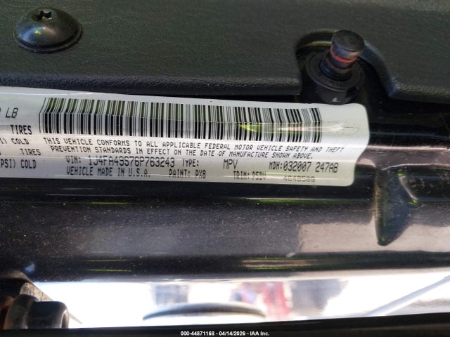 2006 JEEP WRANGLER 1J4FA49S76P763243 Photo 8