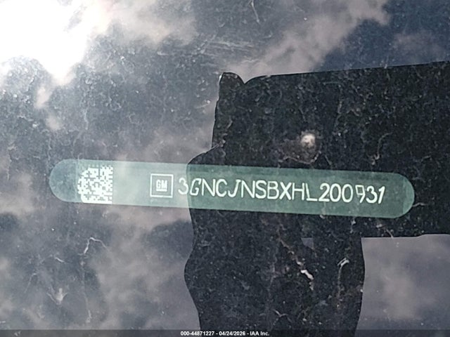 Aukcja sprzedaży 2017 Chevrolet Trax Ls, vin: 3GNCJNSBXHL200931, numer aukcji: 44871227