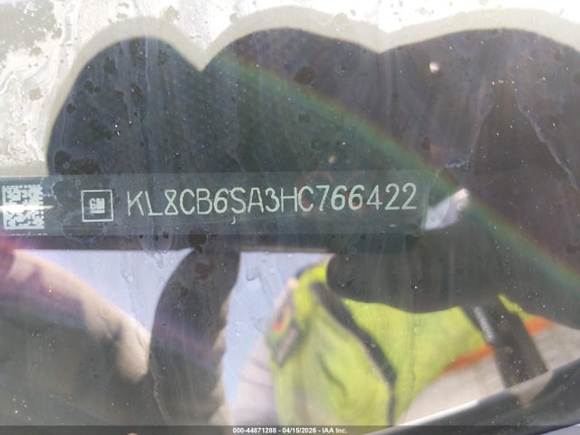 KL8CB6SA3HC766422 Chevrolet Spark Ls Cvt