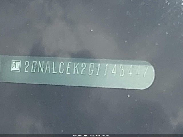 Chevrolet EQUINOX LT 2016 2GNALCEK2G1143447 Image 9