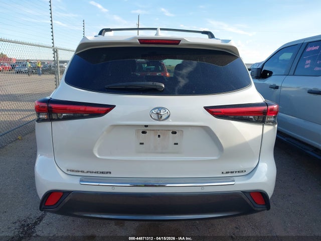 Auction sale of the 2021 Toyota Highlander Limited, vin: 5TDYZRAH0MS054516, lot number: 44871312