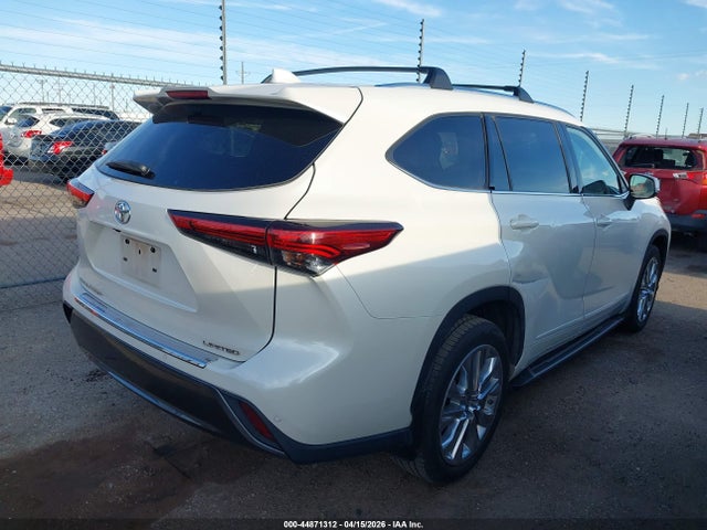 Auction sale of the 2021 Toyota Highlander Limited, vin: 5TDYZRAH0MS054516, lot number: 44871312