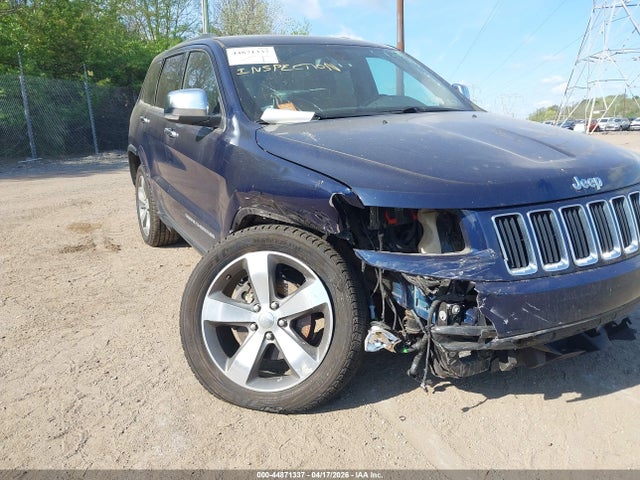 2015 Jeep Grand Cherokee Limited მანქანა იყიდება აუქციონზე, vin: 1C4RJFBG1FC845478, აუქციონის ნომერი: 44871337