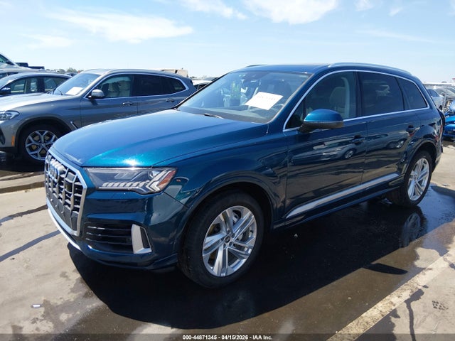 2021 Audi Q7 Premium Plus 55 Tfsi Quattro Tiptronic მანქანა იყიდება აუქციონზე, vin: WA1LXAF7XMD014760, აუქციონის ნომერი: 44871345