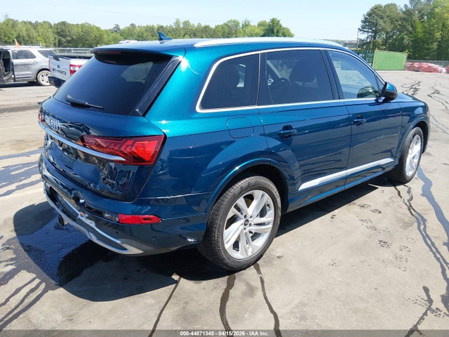 2021 Audi Q7 Premium Plus 55 Tfsi Quattro Tiptronic მანქანა იყიდება აუქციონზე, vin: WA1LXAF7XMD014760, აუქციონის ნომერი: 44871345