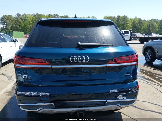 2021 Audi Q7 Premium Plus 55 Tfsi Quattro Tiptronic მანქანა იყიდება აუქციონზე, vin: WA1LXAF7XMD014760, აუქციონის ნომერი: 44871345