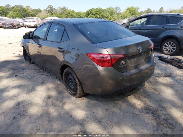 2019 Toyota Corolla Le მანქანა იყიდება აუქციონზე, vin: 5YFBURHE4KP947889, აუქციონის ნომერი: 44871380