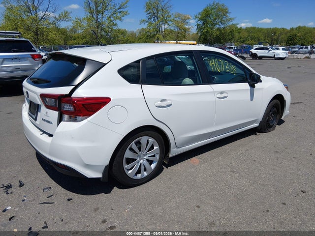 2022 Subaru Impreza Base 5-door მანქანა იყიდება აუქციონზე, vin: 4S3GTAB62N3722248, აუქციონის ნომერი: 44871388