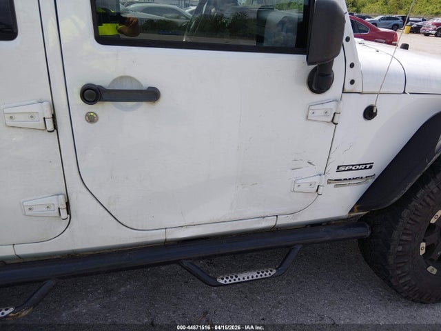 Продажа на аукционе авто 2012 Jeep Wrangler Unlimited Sport, vin: 1C4BJWDG5CL135865, номер лота: 44871516
