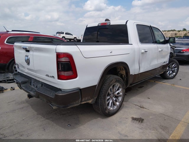44871547 :رقم المزاد ، 1C6SRFKT7MN525663 vin ، 2021 Ram 1500 Limited Longhorn  4x4 5'7 Box مزاد بيع