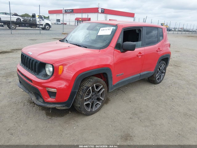44871702 :رقم المزاد ، ZACNJBAB9LPL78134 vin ، 2020 Jeep Renegade Jeepster 4x4 مزاد بيع